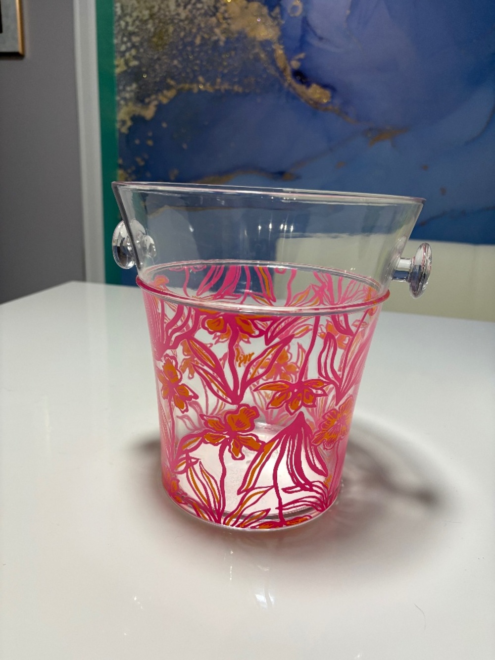 Lilly Pulitzer ice bucket